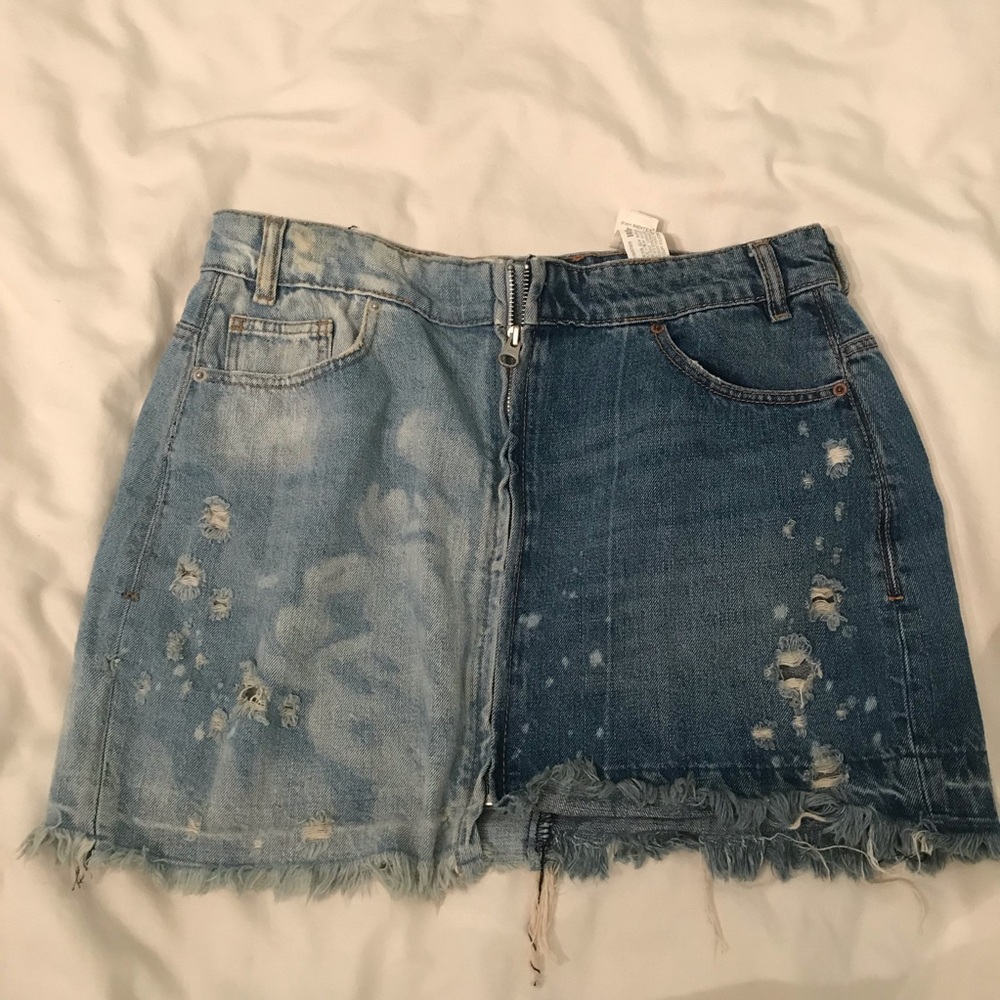 ZARA DENIM SKIRT